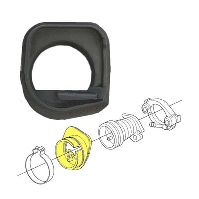 Adaptor carburator compatibil pentru drujba Husqvarna 340, 345, 350, 357, 359