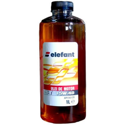 Ulei pentru motor ELEFANT, 4T, SAE 15W40 SF/CC, 1 Litru