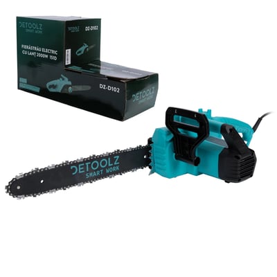 Fierastrau electric cu lant Detoolz DZ-D102, lungime sina 40 cm, 2000 W