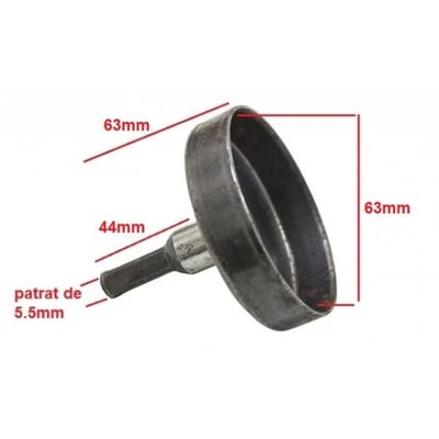 Oala ambreiaj motocoasa Husqvarna 125, 128, Jonsered CC2126, CC2128, GT2126, GT2128