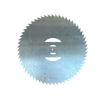 Disc circular trimmer electric cu baterie, 60 dinti, 150 x 5mm