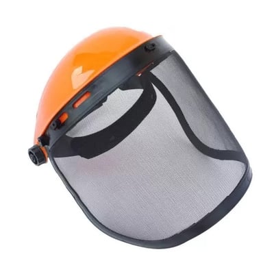 Casca protectie motocoasa - viziera de plasa