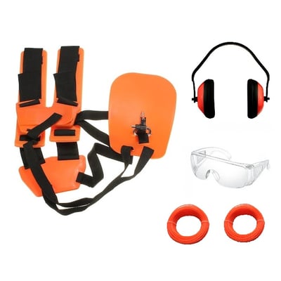 Set Accesorii Motocoasa (Ham, Ochelari, Casca antifonica, Fir)