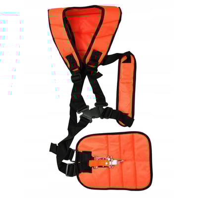 Ham motocoasa universal profesional confortabil tip rucsac, protectie pentru sold, portocaliu