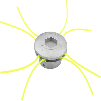 Cap tambur / mosor motocoasa cu fir din aluminiu, manual, M10X1.25