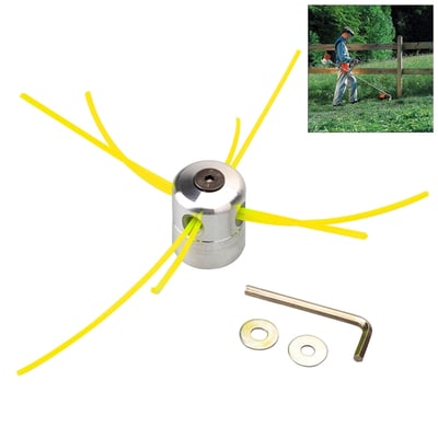 Cap tambur / mosor motocoasa cu fir din aluminiu, universal