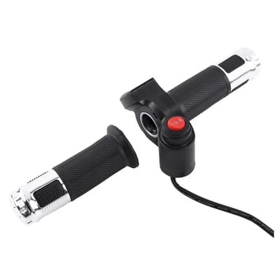 Acceleratie bicicleta / scuter electric (cu indicator de voltaj si buton On-OFF)