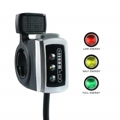 Maneta acceleratie "la deget" bicicleta / trotineta electrica, model 1, 36V