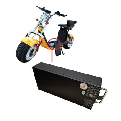 Baterie podea scuter electric 60 V, 12 A, 720 Wh Litiu-Ion, City Coco