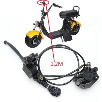 Kit frana hidraulica scuter electric City Coco (dreapta - fata - 120cm)