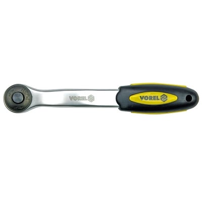 Antrenor cu clichet 3/8'' 72 dinti 200mm, Vorel 53572