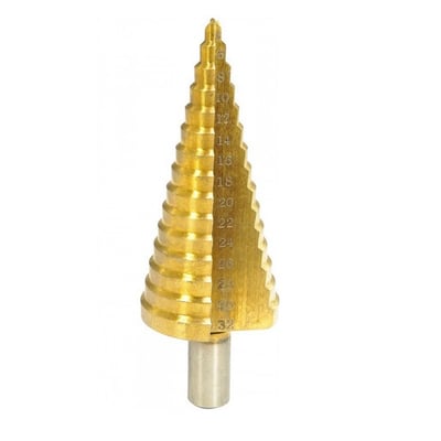 Burghiu conic in trepte, 4 – 32mm, HSS