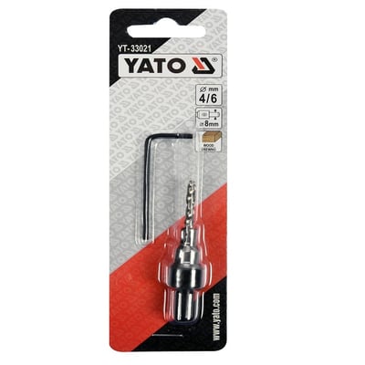 Burghiu pentru lemn Yato YT-33021, cu cu reglaj adancime, 8mm
