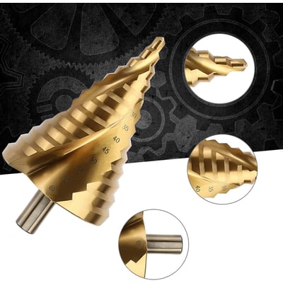 Burghiu conic in trepte, 6 – 65mm, HSS