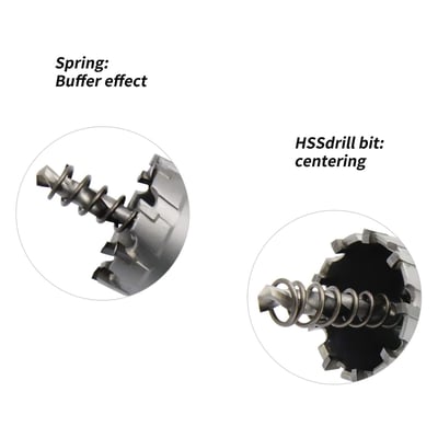 Carota cu vidia pentru metal, diametru 20 mm