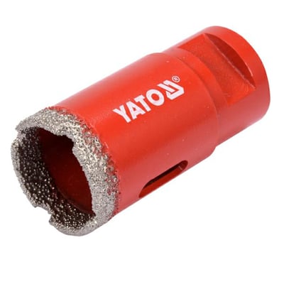 Carota diamantata pentru placi de gresie, ceramica, marmura, 30 mm, Yato YT-60445