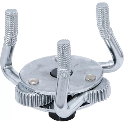 Cheie pentru filtru ulei cu 3 brate, 65 - 110 mm, adaptor 3/8" 1/2" 