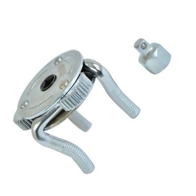 Cheie pentru filtru ulei cu 3 brate, 65 - 110 mm, adaptor 3/8" 1/2" 