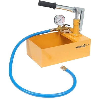 Pompa manuala de testare a presiunii, Vorel 55400, 5 l volum cuva, 40 bar presiune maxima