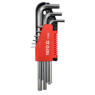 Set chei imbus Yato YT-0500, 9 buc, 1.5-10mm CR-V