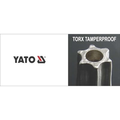 Set chei cu profil TORX (cu gaura) Yato YT-0511, T10 - T50, 9 buc