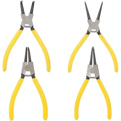 Set clesti sigurante Seeger si coliere 4 tipuri, Bebona HT20104, 180mm