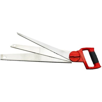 Fierastrau Lemn cu 3 Panze EvoTools, Lungime 400mm