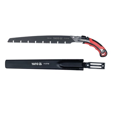 Fierastrau pentru crengi cu lama detasabila si teaca, lungime 350mm, Yato YT-87740