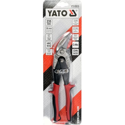 Foarfeca pentru tabla Yato YT-1915, 1.2mm, profil stanga 