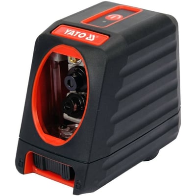 Nivela laser cu linii, Yato YT-30433, 1 linii laser, fascicul verde, suport perete