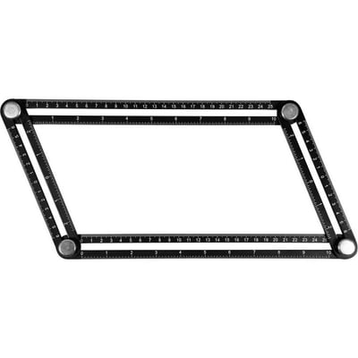 Echer metal reglabil, 120x250mm, Yato YT-70880