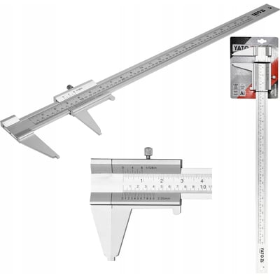 Subler din aluminiu Yato YT-70740, 600 mm, precizie 0.05 mm