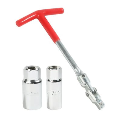 Cheie auto pentru bujii, articulata, 2 capete hexagonale, 16/21 mm