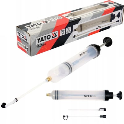 Pompa manuala extractie lichide, Yato YT-07084, 500 ml