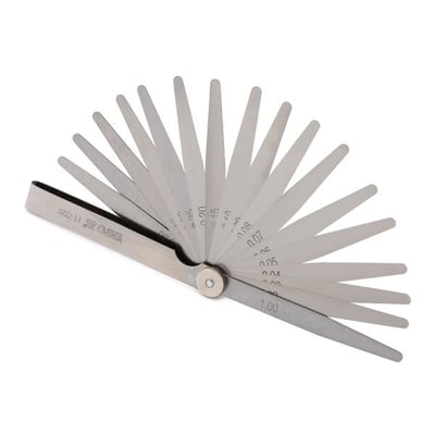 Set 17 lere de grosime, 0.02-1 mm, Yato YT-7220