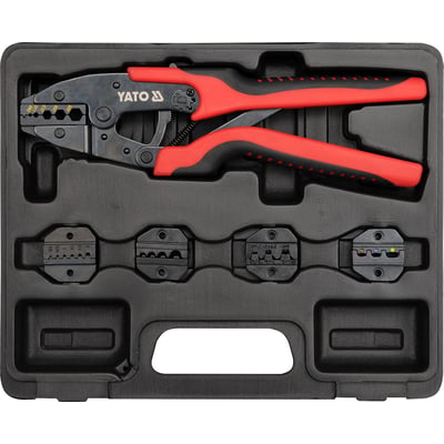 Cleste de sertizat conectori cu 6 capete, Yato YT-2245