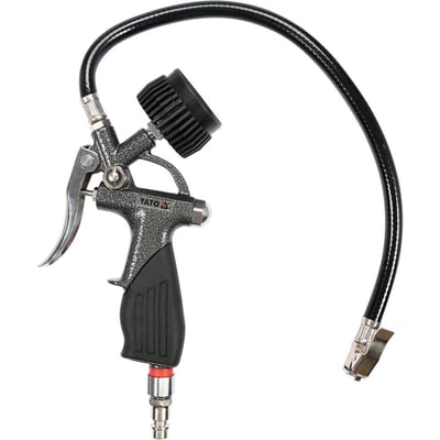 Pistol cu manometru pentru aer comprimat, Yato YT-23701, 0,6 Mpa