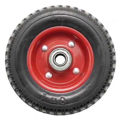 Roata carucior, mare, cauciuc brut striat, rulment 6203, 250-4 (8 ")