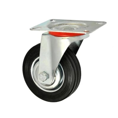 Roata Carucior 4", Talpa Metal, Rulment, 100/30-50