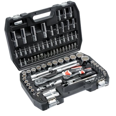 Trusa chei tubulare bihexagonale Yato profesionala 94 piese YT-12682