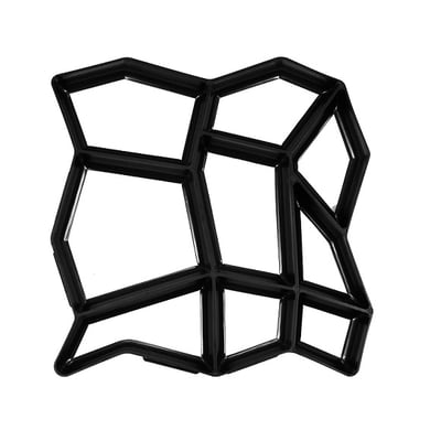 Matrita cu Contur pentru Turnat Pavaj din Beton, Sablon Forma Imitatie Naturala, Dimensiuni 430 x 425mm, Vorel 35060