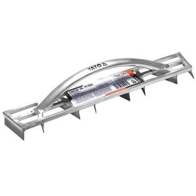 Gletiera Yato, din aluminiu, dinti de nivelare, 450x 90mm YT-5247