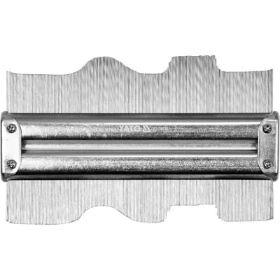 Sablon pentru masurat profile Yato YT-70870, otel, 150 mm, argintiu
