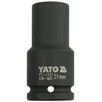 Cheie tubulara lunga de impact, 21mm, 3/4" CR-MO, Yato YT-1121