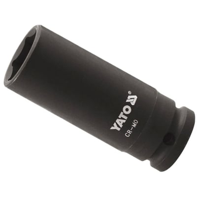 Cheie tubulara lunga de impact, 30mm, 1" CR-MO, Yato YT-1176