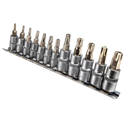 Set 12 biti torx cu gaura (tamperproof) Yato YT-04332
