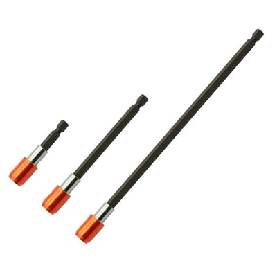 Set 3 Prelungitoare de Surubelnita Hexagonal Magnetic 1/4, 60mm, 150mm, 300mm, SDY-94176