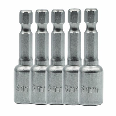 Capete chei tubulare, profil hexagonal interior, 8 mm, set 5 bucati