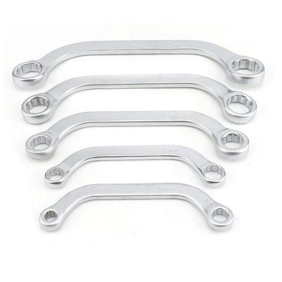 Set de chei inelare semiluna 8-23 mm, 5 piese