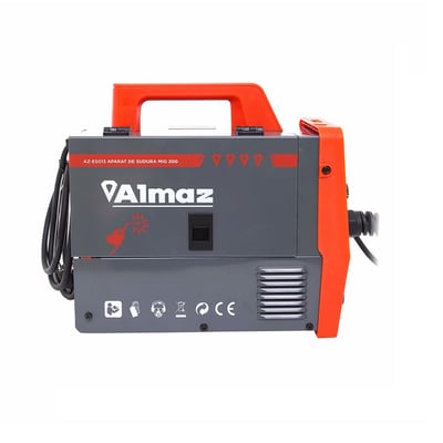 Invertor sudura MIG-MAG / MMA, Almaz AZ-ES013, 200 A, sarma 0.9mm inclusa, electrozi inveliti 1.6-3.2mm
